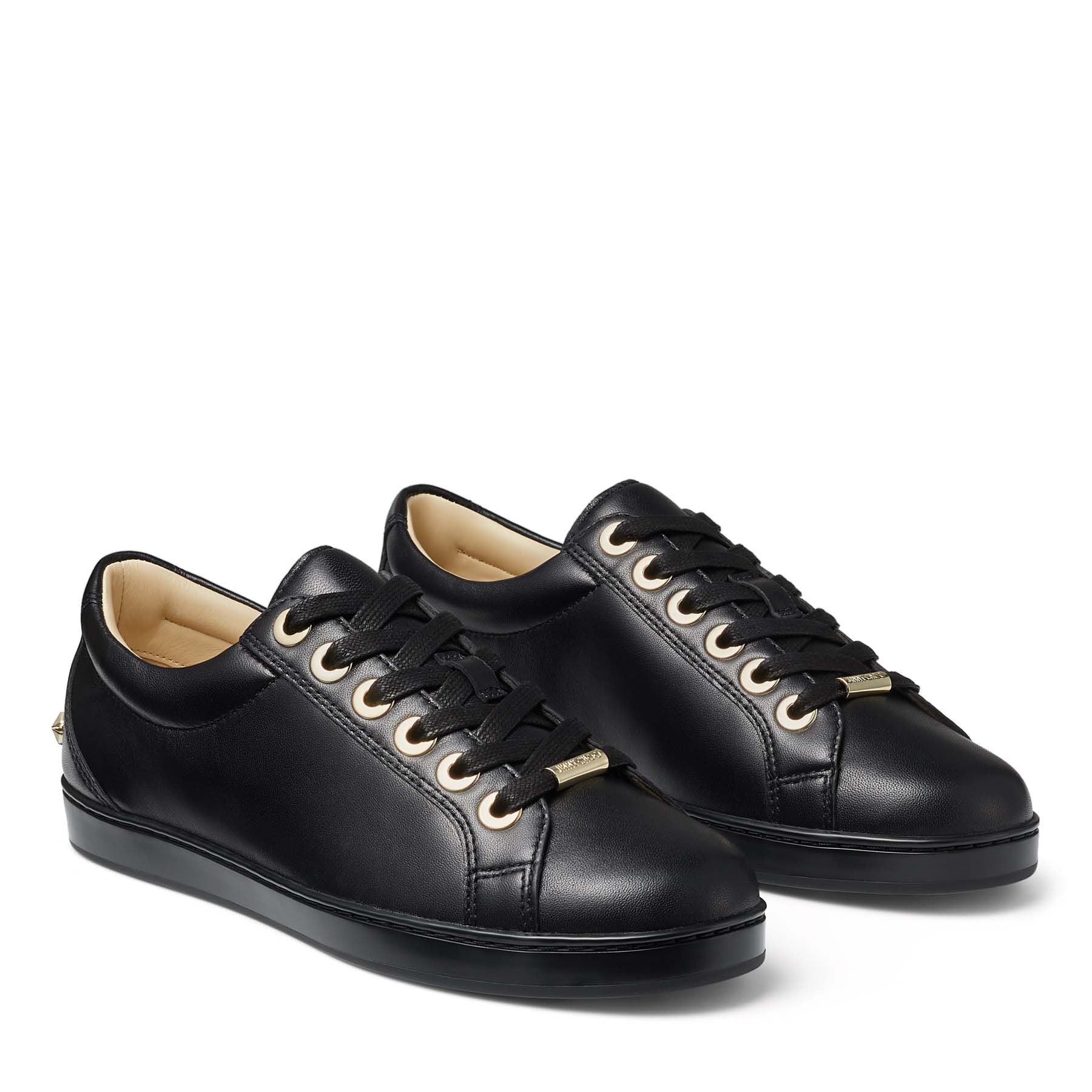 Sneakers Cash en cuir - Black