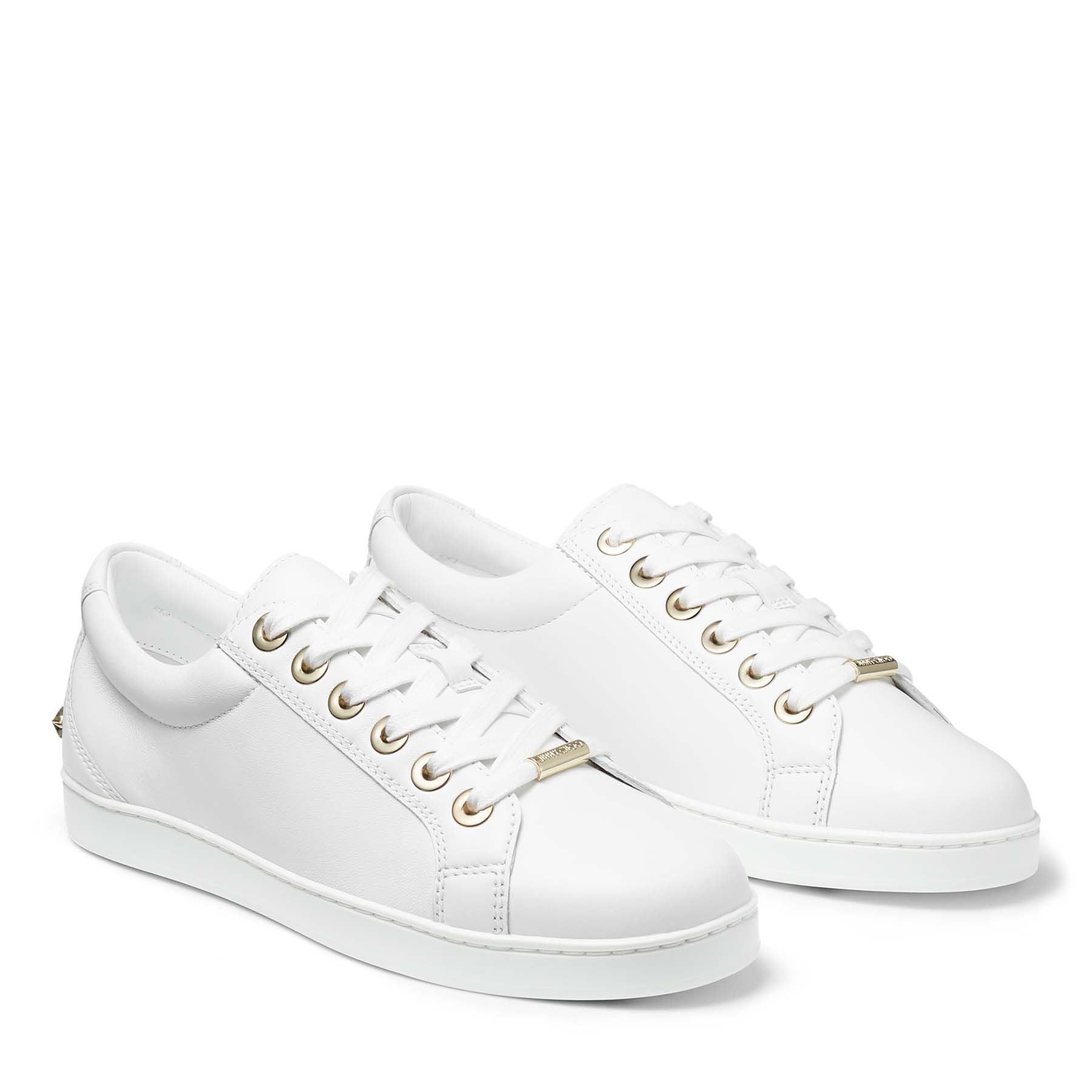 Sneakers Cash en cuir - White