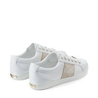 Sneakers Cash en cuir - White & Ballet Pink