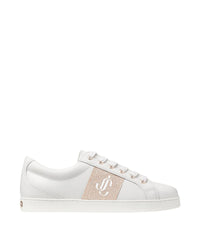Sneakers Cash en cuir - White & Ballet Pink