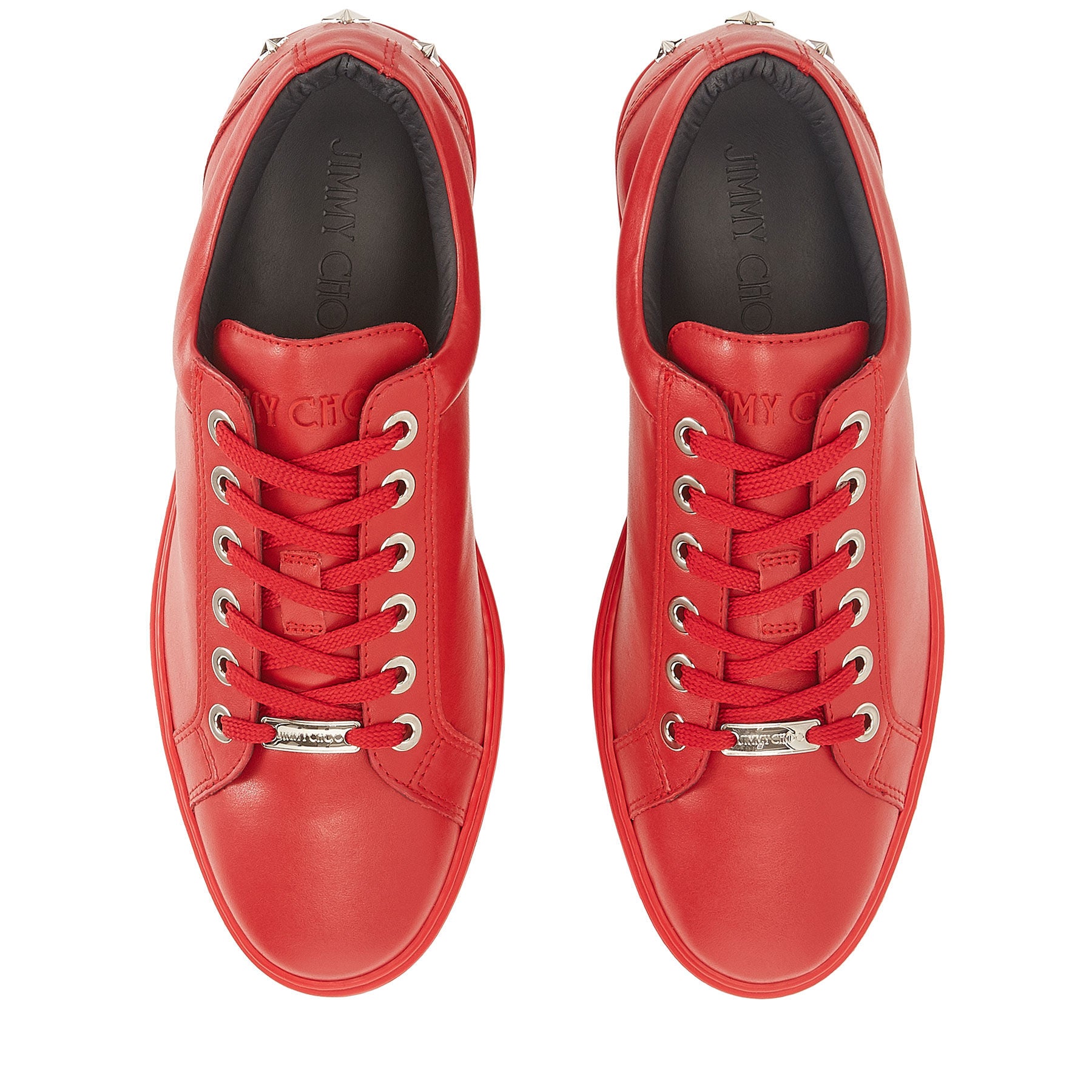 Sneakers Cash basses en cuir - Red