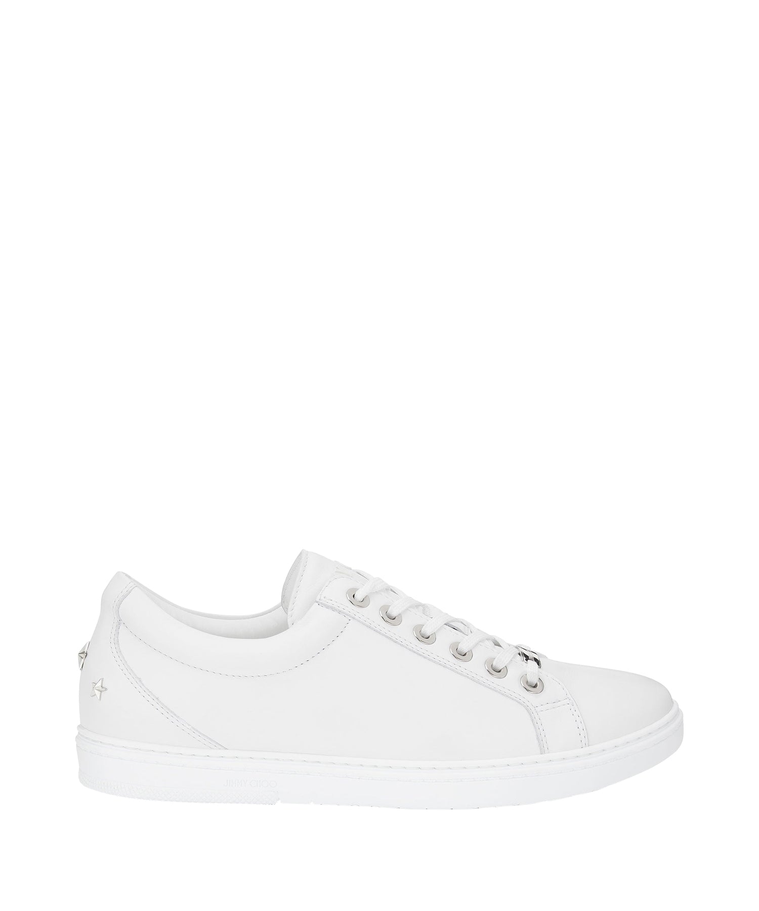Sneakers Cash basses en cuir - White