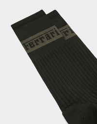 Chaussettes avec logo Ferrari - Nero