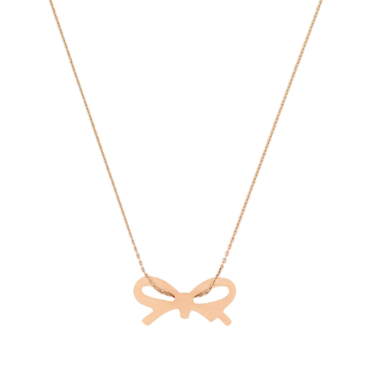 18-carat rose gold Minis On Chain necklace - Rose