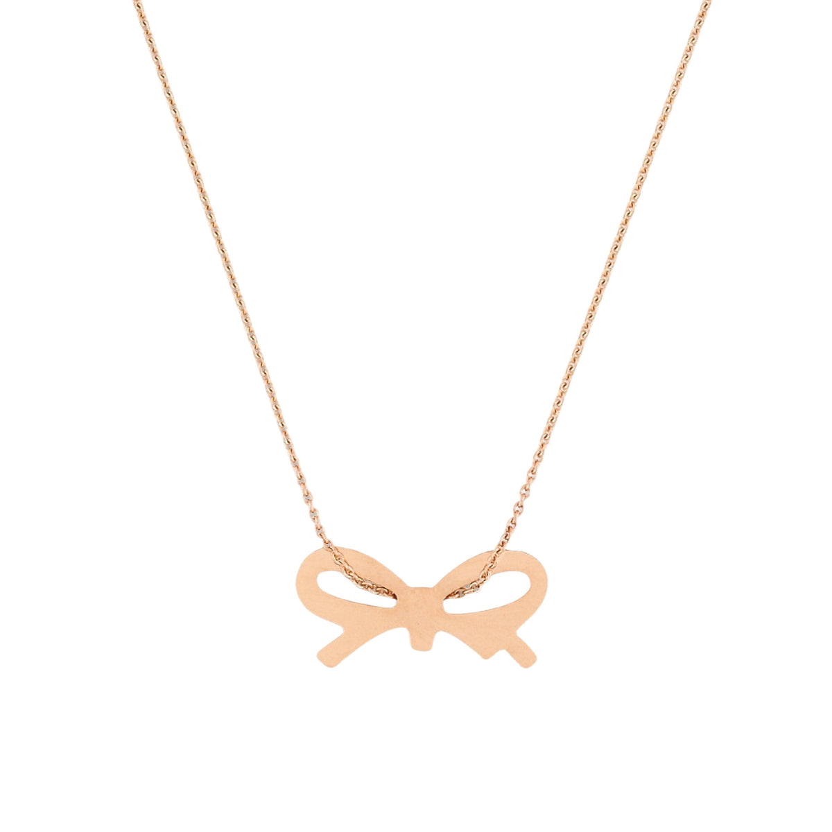 Collier Minis On Chain en or rose 18 carats - Rose