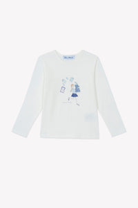 T-shirt - Ecru illustration back to school