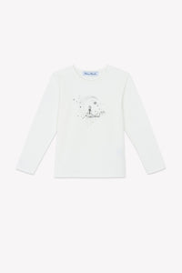 T-shirt - Ecru illustration rêves étoilés