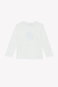 T-shirt - Ecru illustration raton laveur