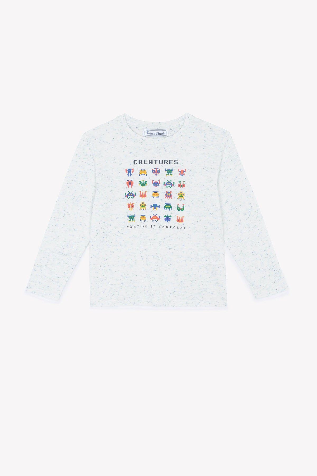ZNO PICS // T-shirt - Bleu électrique illustration créatures