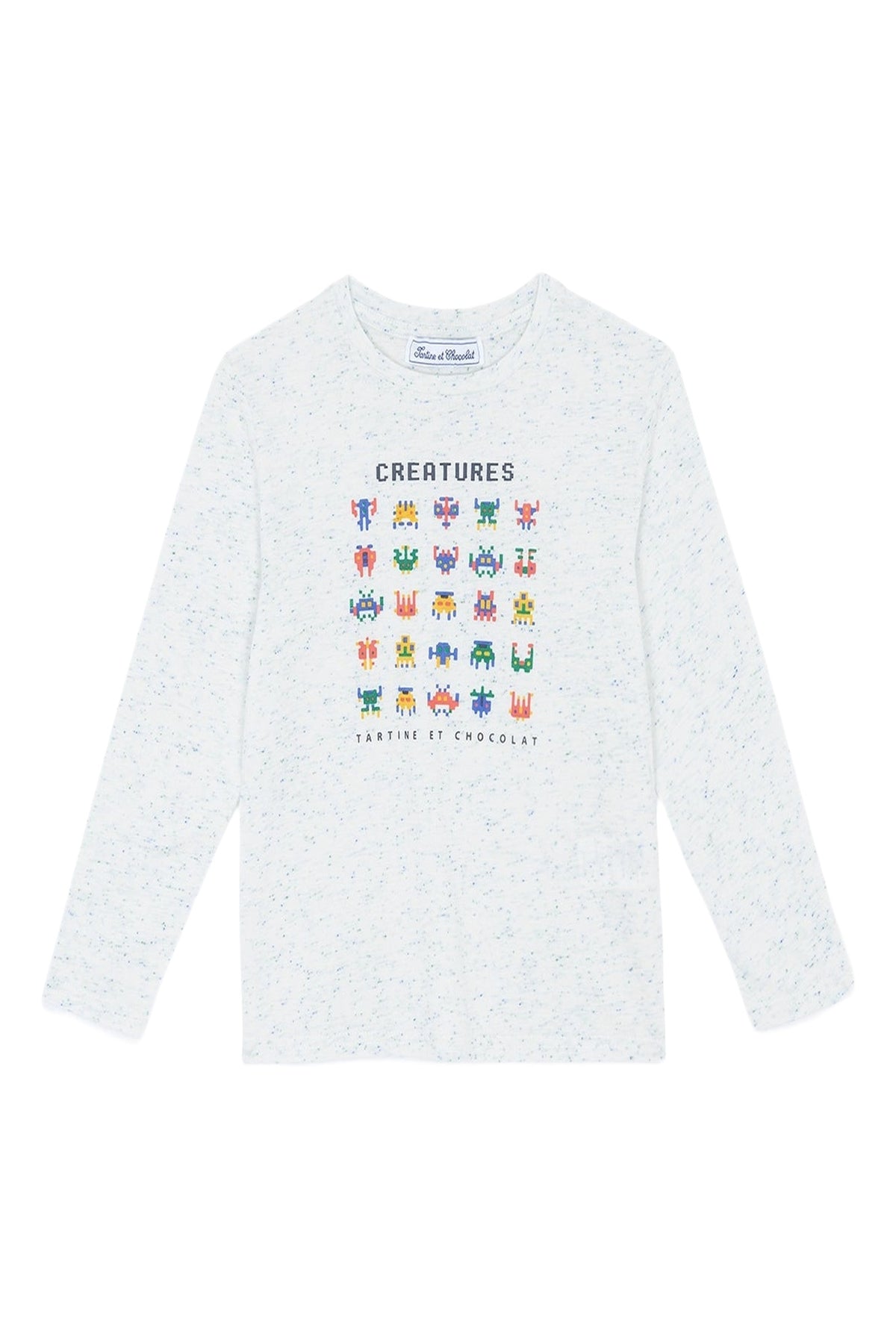 T-shirt - Bleu électrique illustration créatures