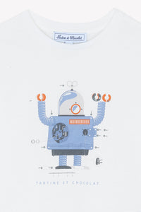 ZNO PICS // T-shirt - Rouille illustration robot