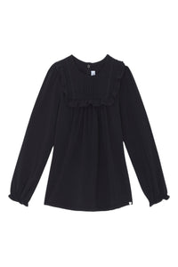 T-shirt - Noir volanté