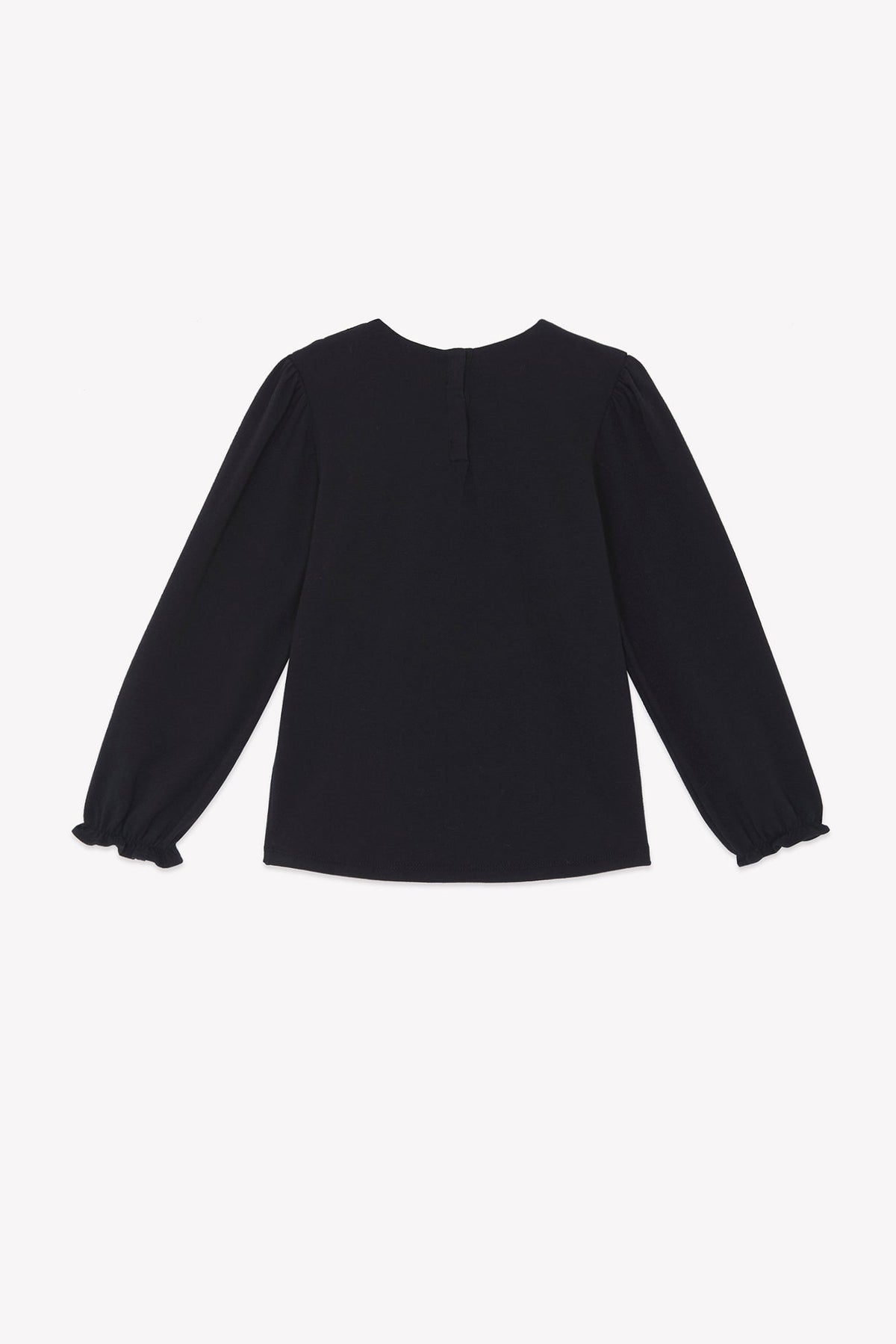 T-shirt - Noir volanté