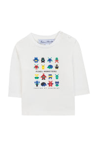T-shirt - Bleu électrique illustration game on