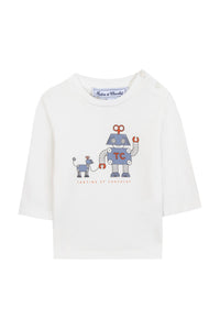 T-shirt - Rouille illustration petit robot