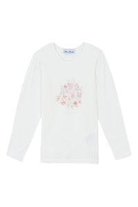 T-shirt - Ecru illustration paris