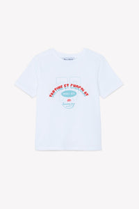 ZNO PICS // T-shirt - Blanc illustration summer