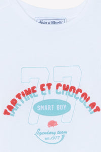 ZNO PICS // T-shirt - Blanc illustration summer