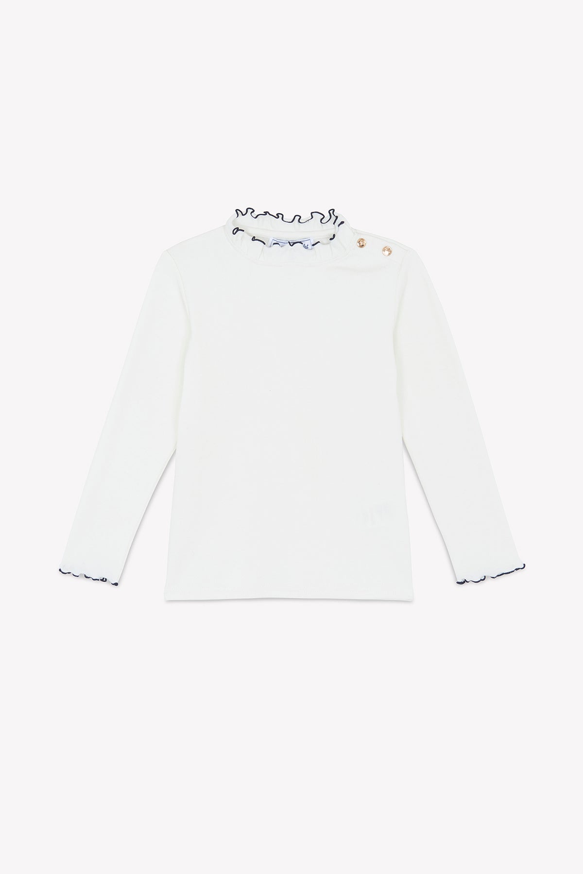 Sous-pull - Noir col cheminé