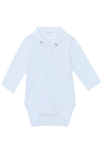 Body - Bleu ciel broderie lapin