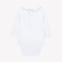 Pyjama - Blanc col volanté