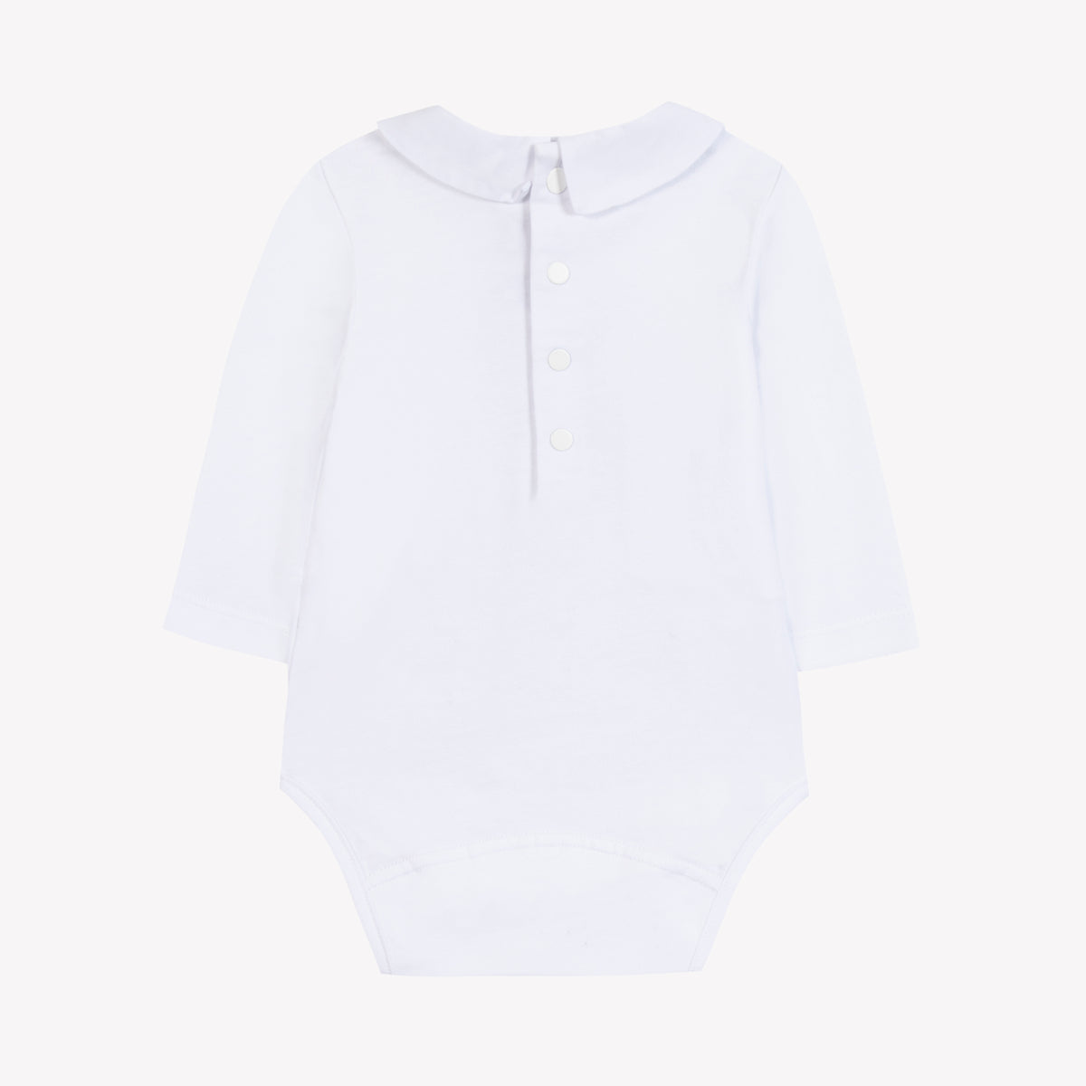 Pyjama - Blanc col volanté