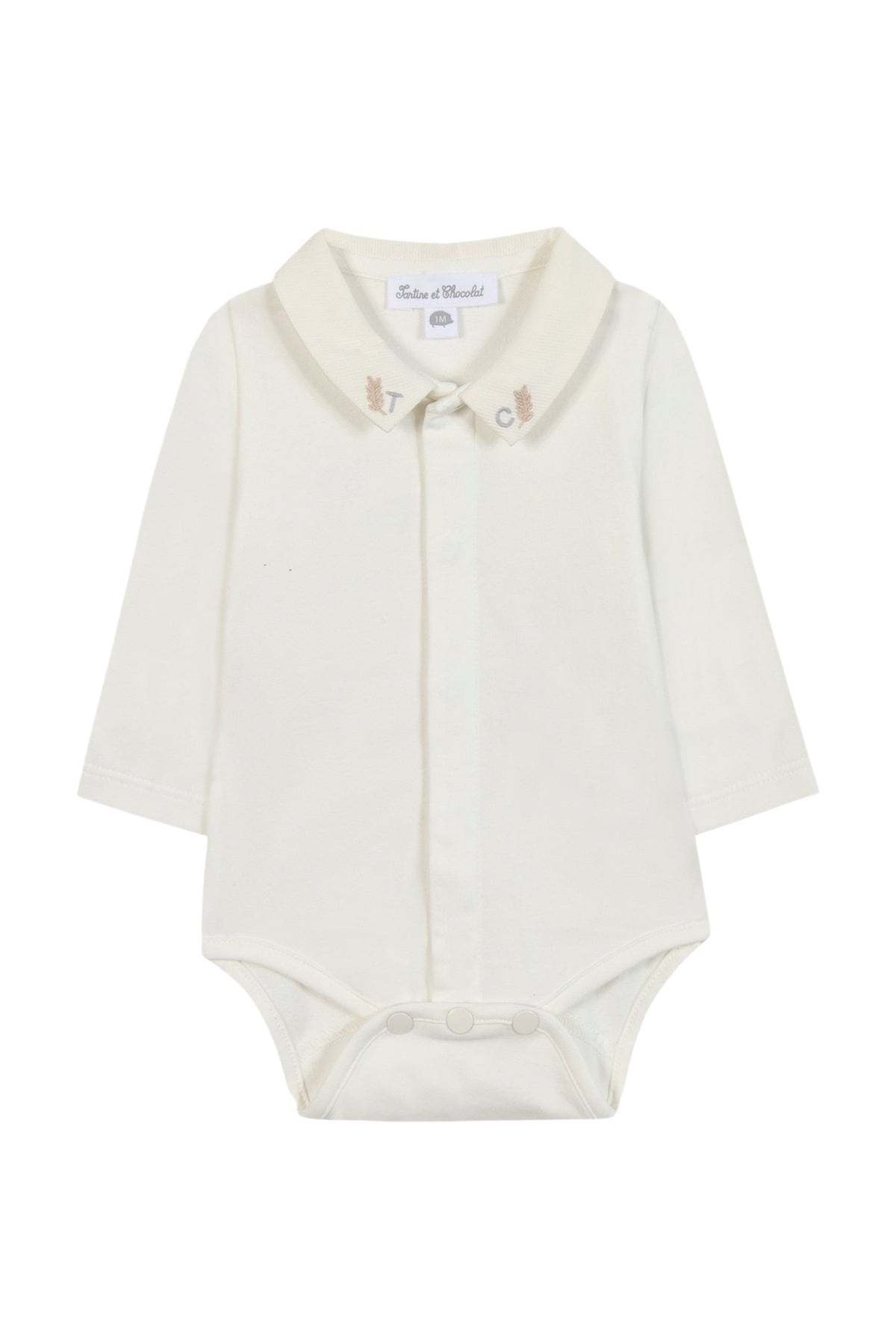 Body - Gris clair col pointu