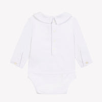 Pyjama - Ecru col velours dentelle