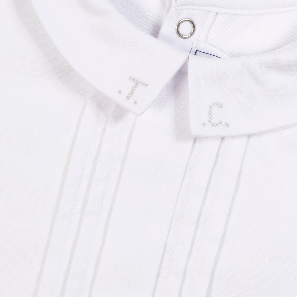 Pyjama - Ecru col velours dentelle