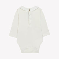 Body - Ecru broderie petit robot