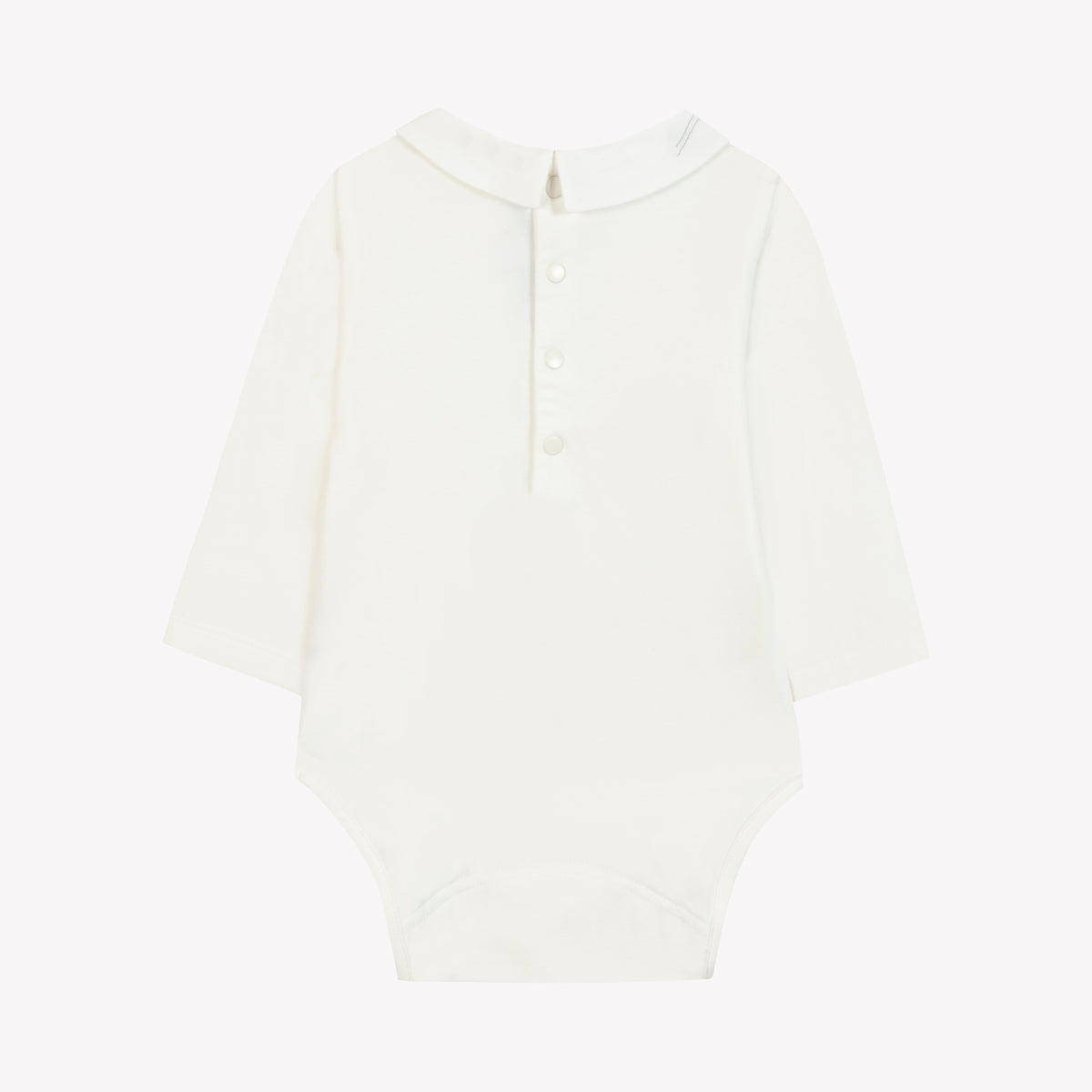 Body - Ecru broderie petit robot