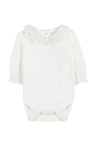 Body - Ecru col broderie anglaise