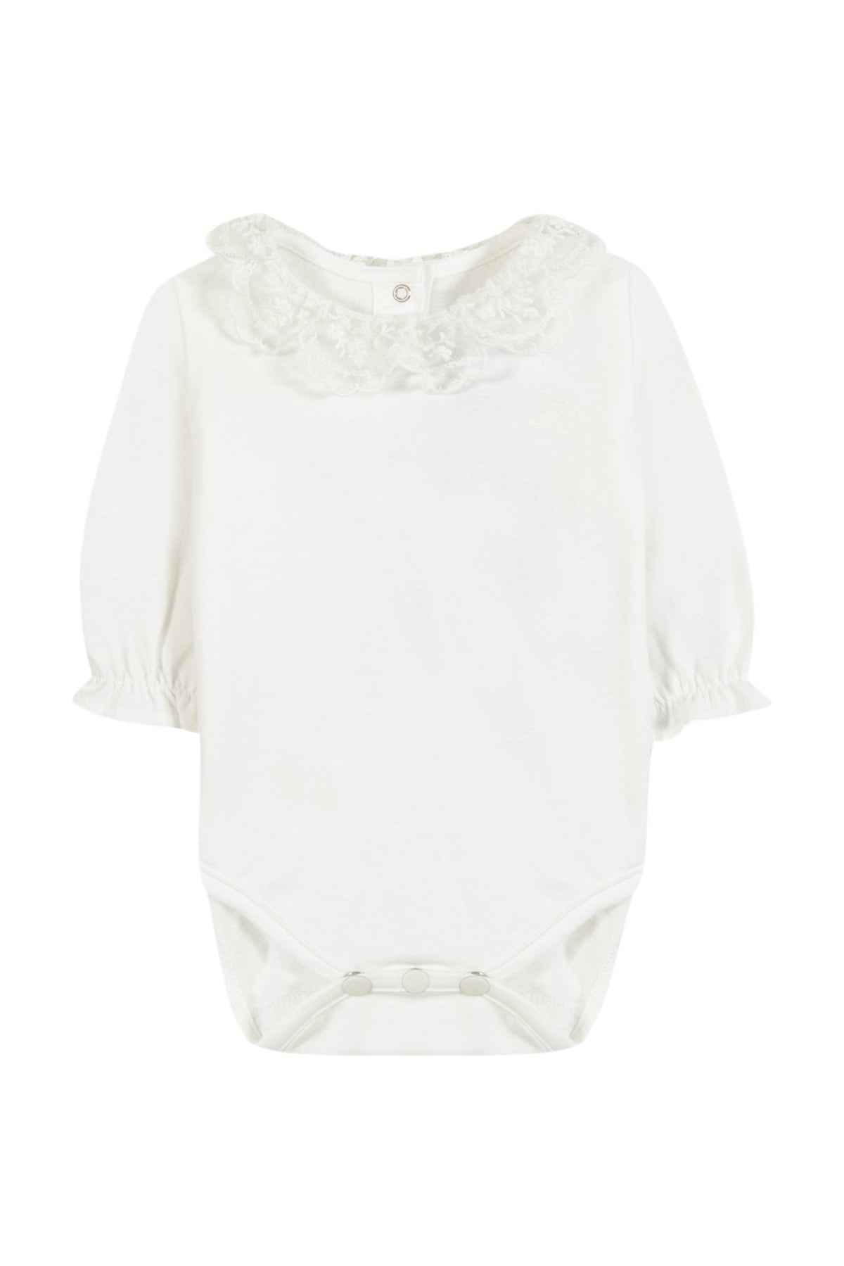 Body - Ecru col broderie anglaise