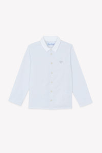 Chemise - Blanc avec boutons apparents