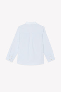 Chemise - Blanc avec boutons apparents
