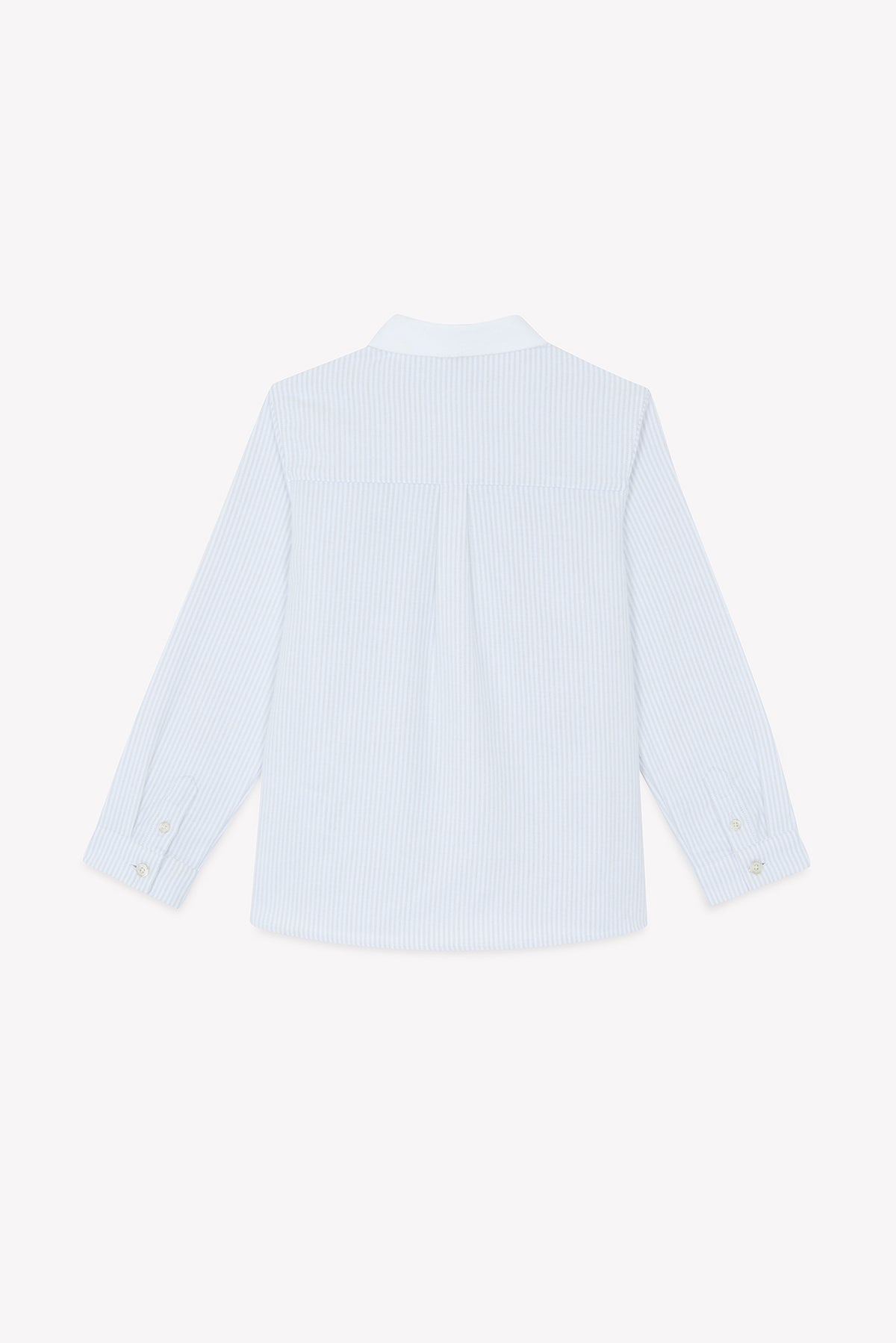 Chemise - Blanc avec boutons apparents