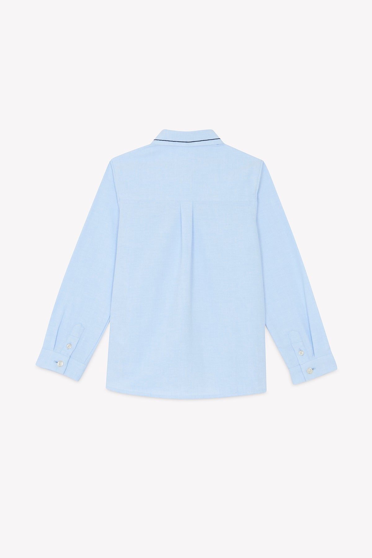 Ciel / Chemise - Bleu Ciel Avec Boutons Apparents