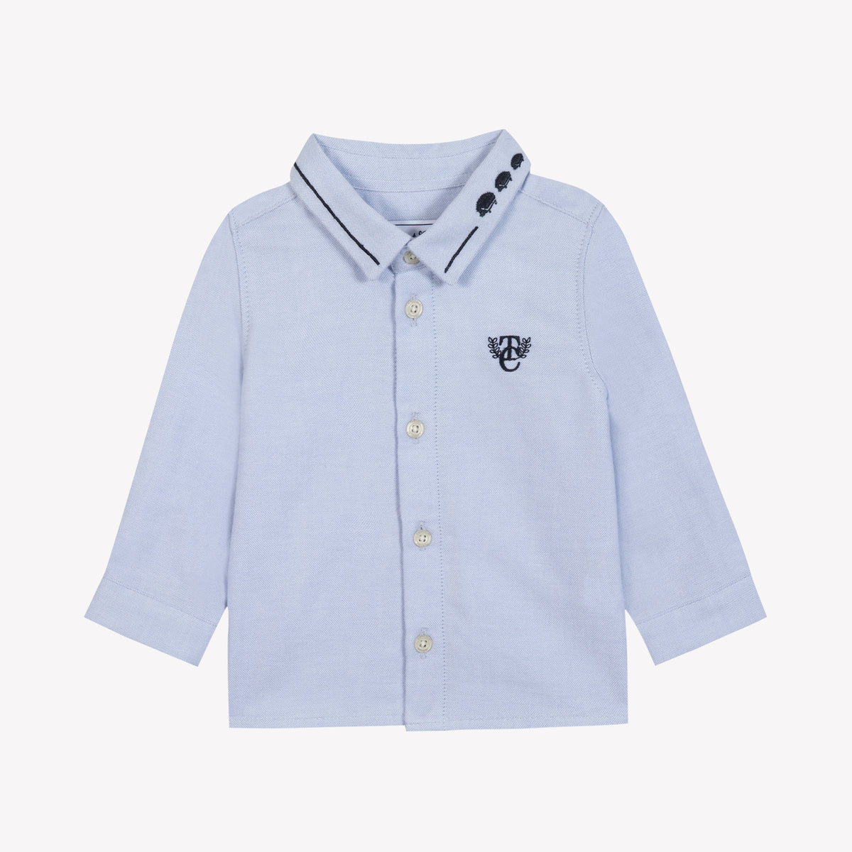 Ciel / Chemise - Bleu Grisé Monogramme Tc