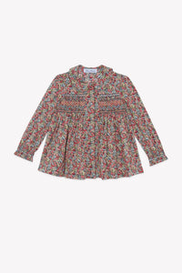ZNO PICS // Tunique - Tissu liberty manche smock