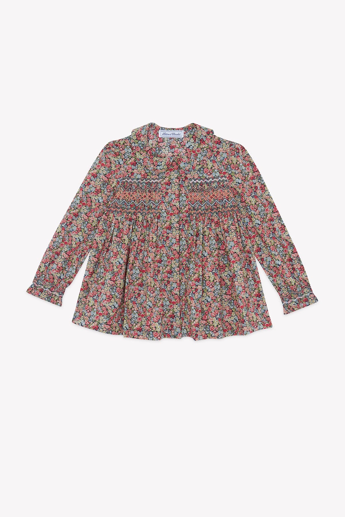 ZNO PICS // Tunique - Tissu liberty manche smock
