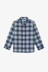 Surchemise - Gris moyen flanelle