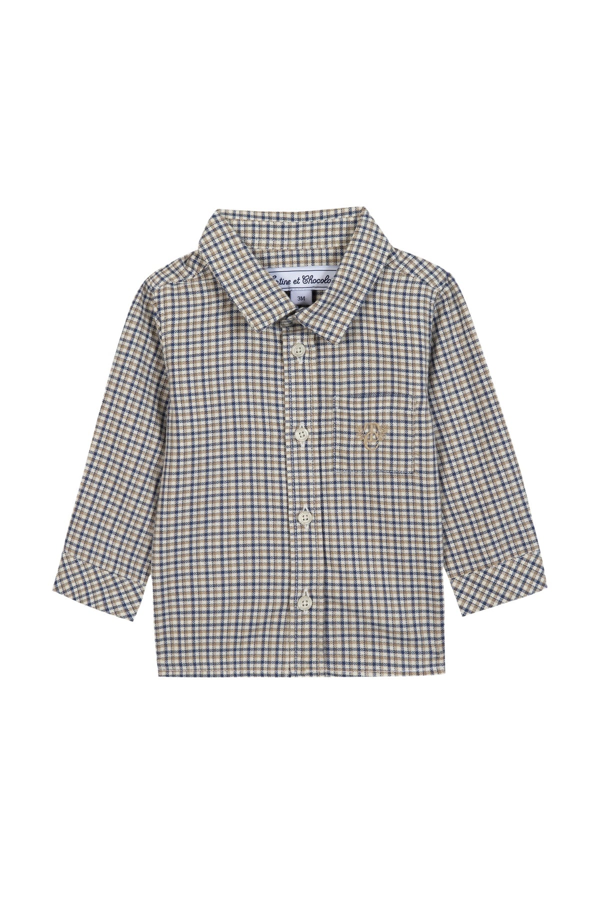 Chemise - Ecorce à carreaux
