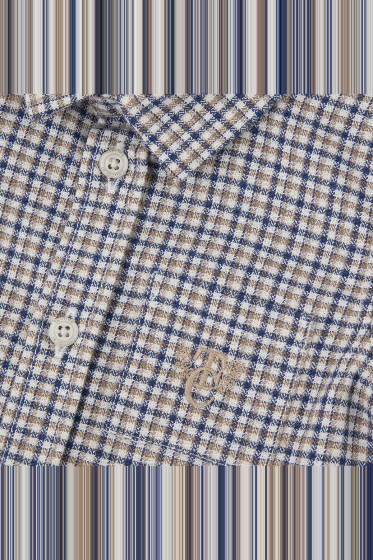 Chemise douceur alpine en coton - Écorce