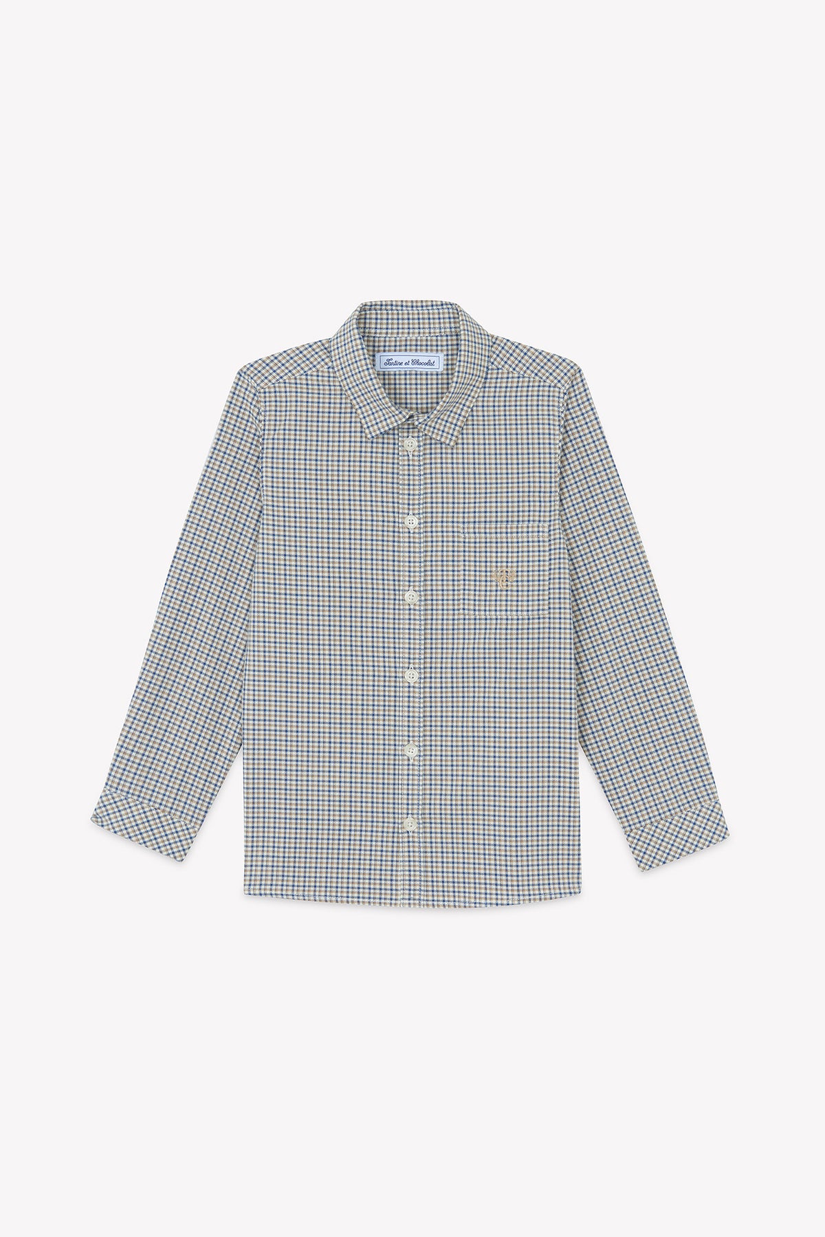 Chemise - Ecorce à carreaux