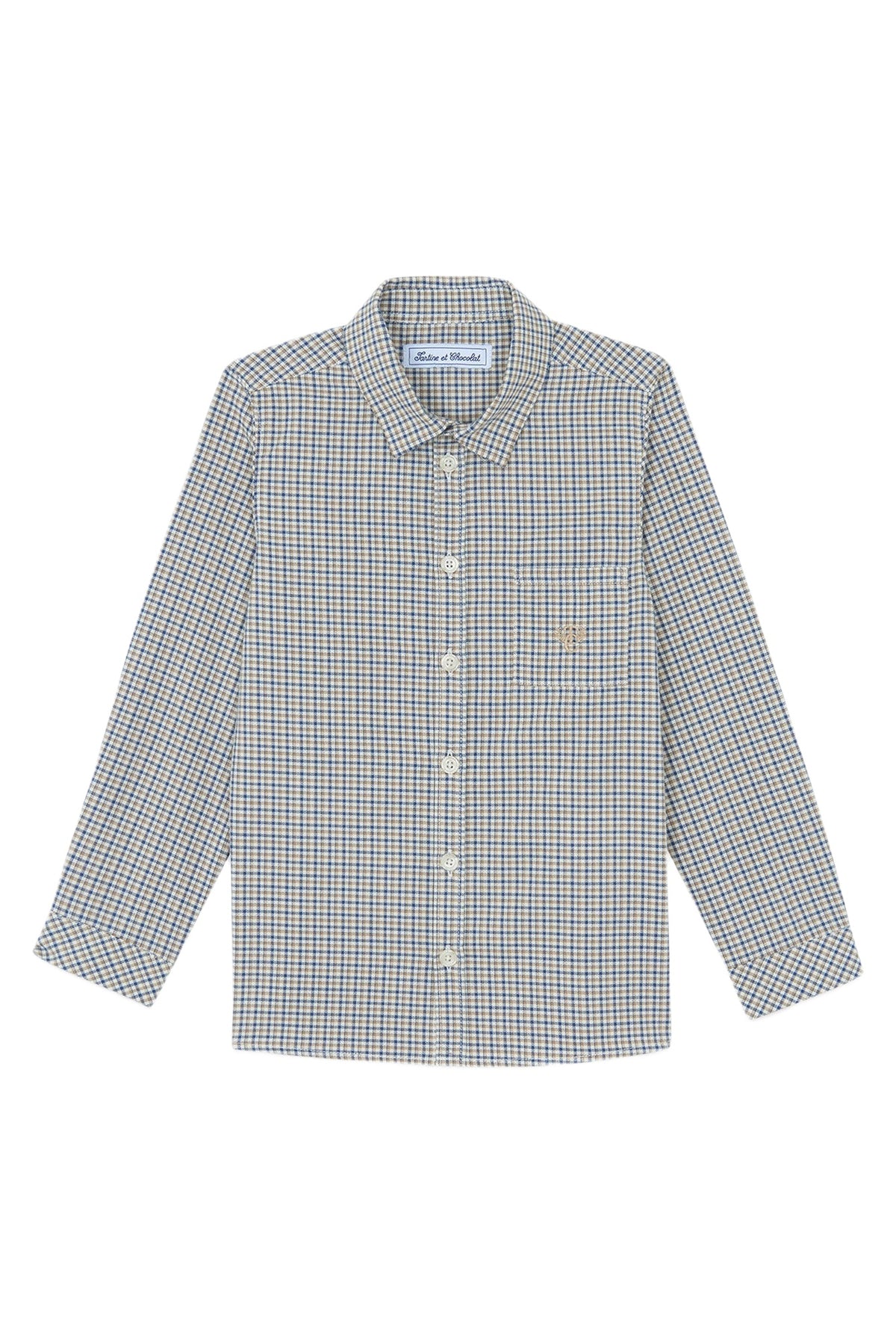 Chemise - Ecorce à carreaux
