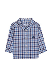 Chemise - Marine à carreaux