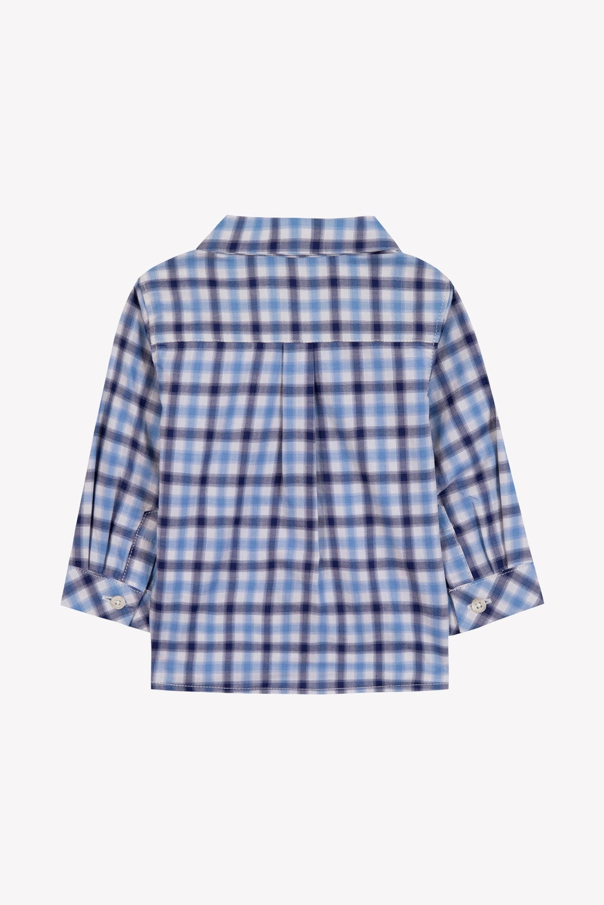 Chemise game on en coton - Bleu marine