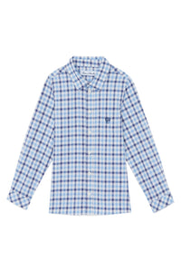 Chemise - Marine à carreaux