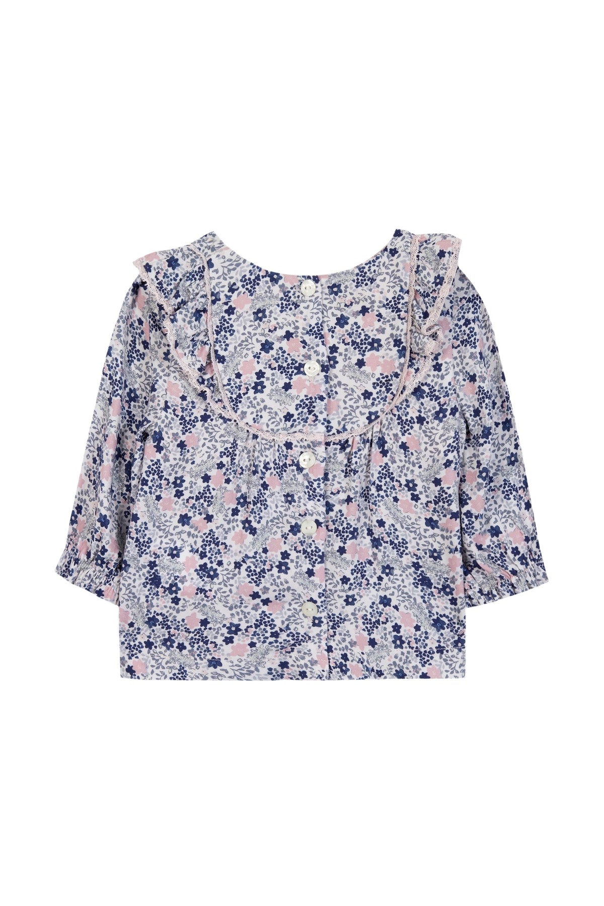 Blouse - Bleuet à petites fleurs