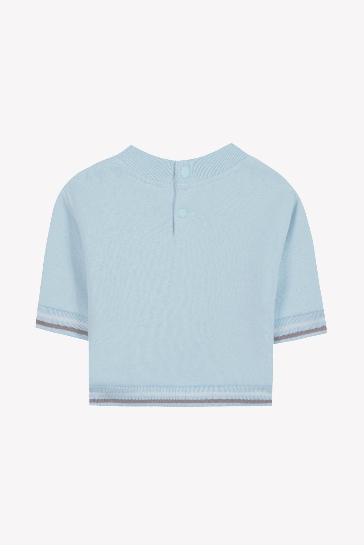 Soft Alpine cotton sweatshirt Glacier blue